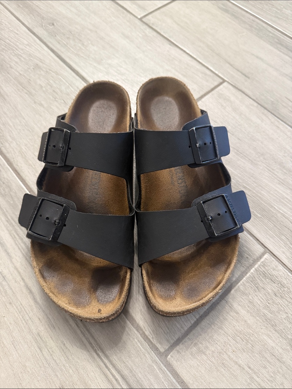 Birkenstock Arizona Black Leather 41 - Picture 2 of 6